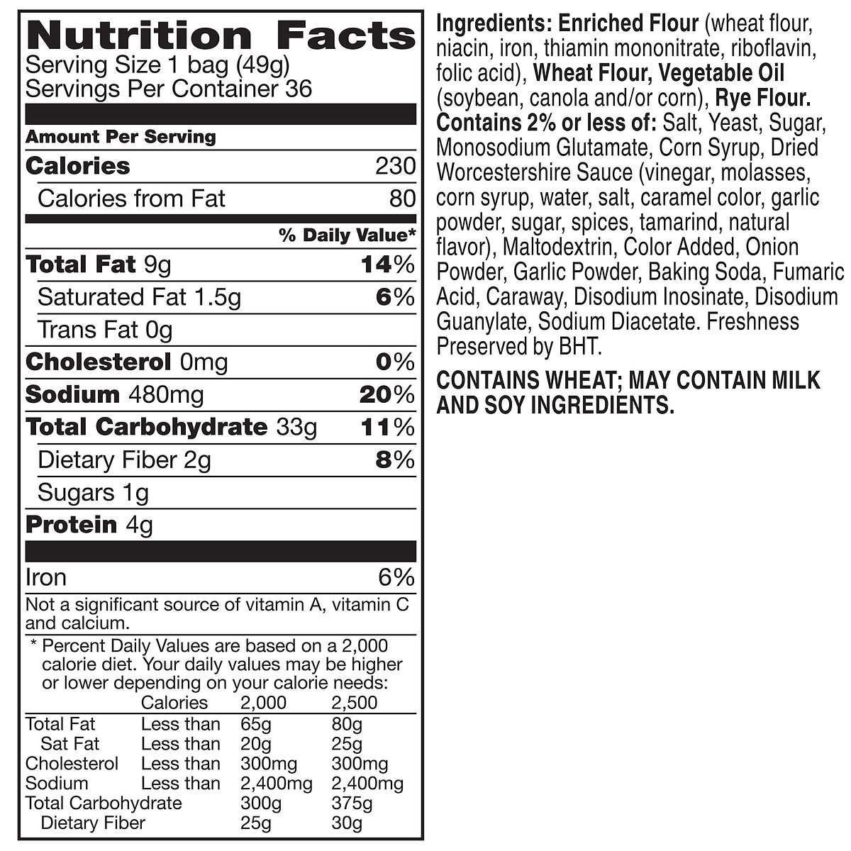 Gardetto's Original Recipe Snack Mix (1.75 oz., 42 ct.) Jarasim